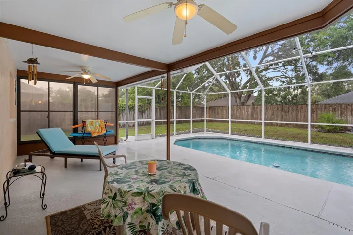 Rear Lanai &amp; Pool
