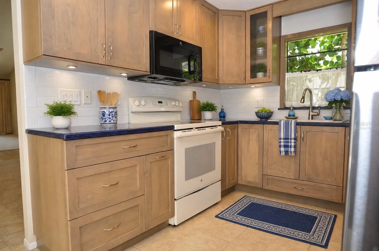 Virtually staged Kitchen