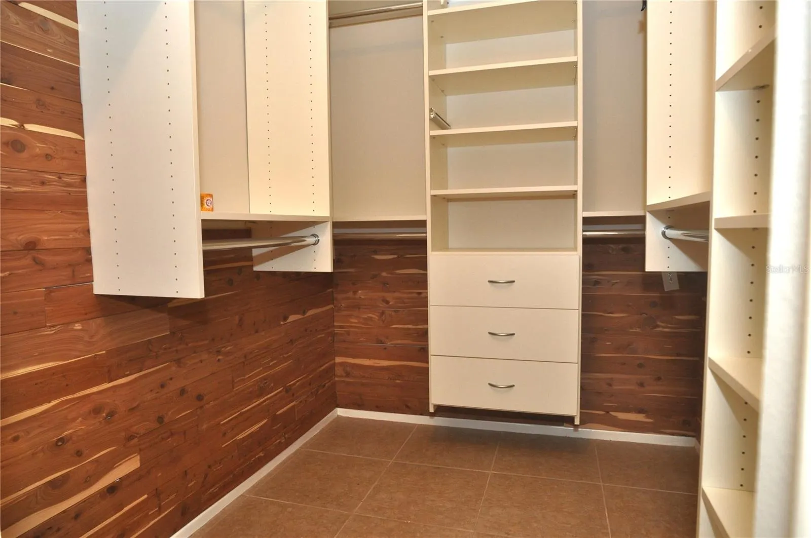 Primary walk-in closet