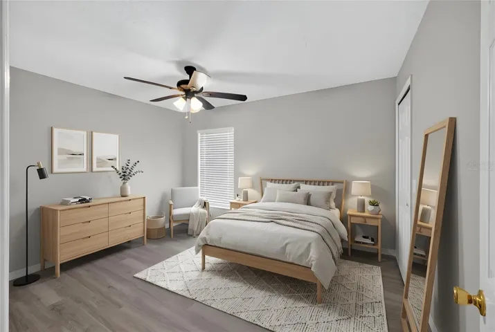 Bedroom 2 - Virtually Staged