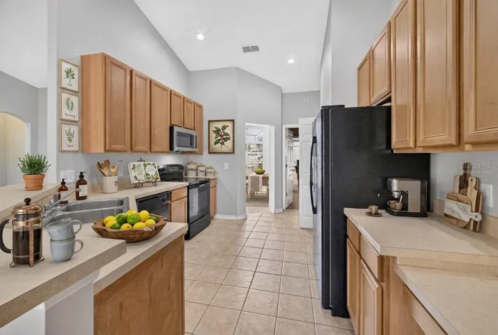 Kitchen- Virtually Staged