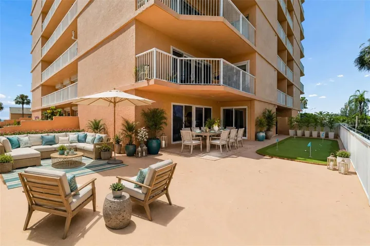 Virtually Staged- oversized terrace!