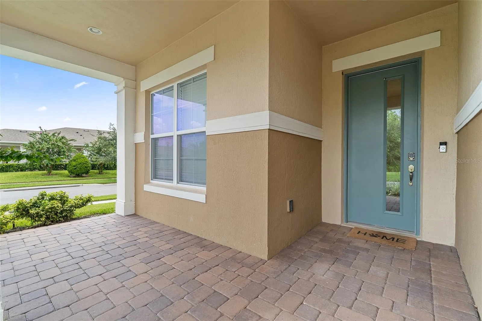 Relax on your covered front porch