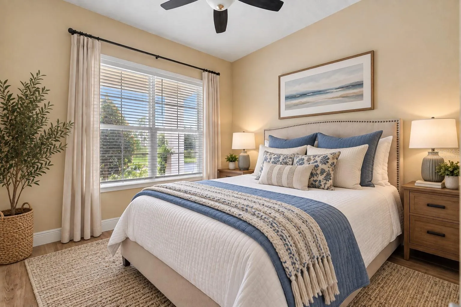 Virtually Staged Bedroom 2