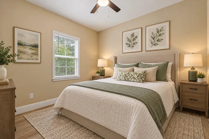 Virtually Staged Bedroom 3