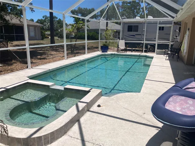 Pool and Gas Heated Spa