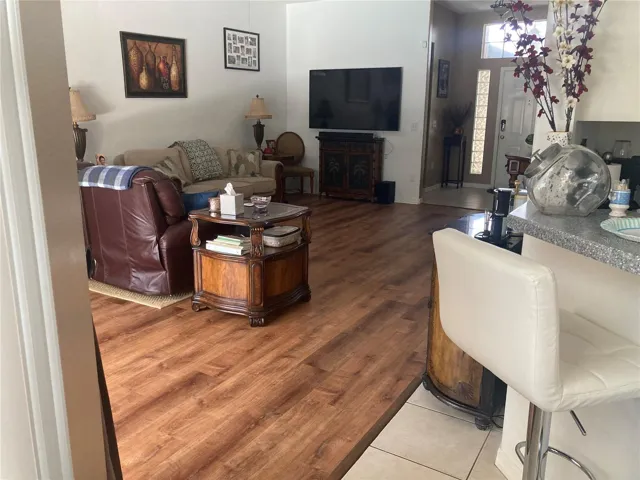 View of Living Room from the Dining Room