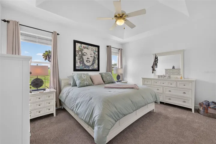 Primary bedroom with ensuite bath