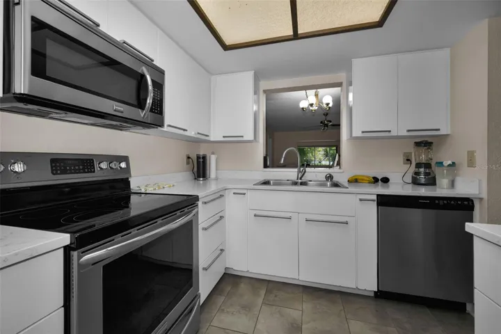 Updated Kitchen with stainless steel appliances