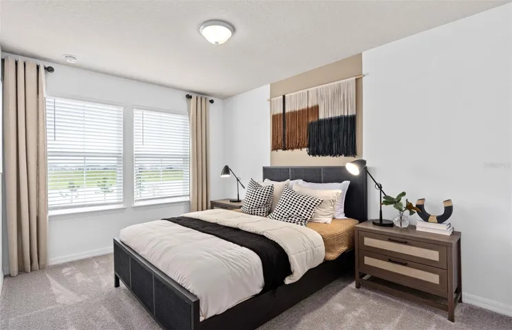 Model Home Design Only. Pictures and furnishings are for illustrative purposes only. Elevations, colors and options may vary. Furniture is for model home staging only.