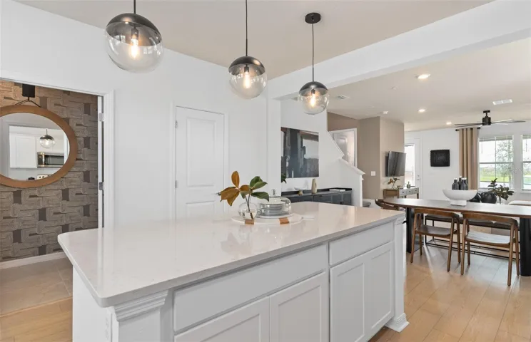 Model Home Design Only. Pictures and furnishings are for illustrative purposes only. Elevations, colors and options may vary. Furniture is for model home staging only.