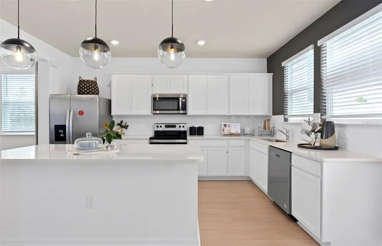 Model Home Design Only. Pictures and furnishings are for illustrative purposes only. Elevations, colors and options may vary. Furniture is for model home staging only.
