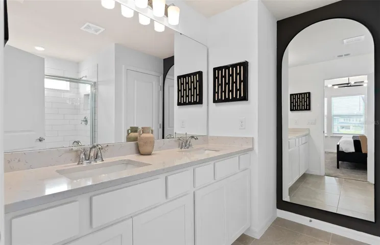 Model Home Design Only. Pictures and furnishings are for illustrative purposes only. Elevations, colors and options may vary. Furniture is for model home staging only.