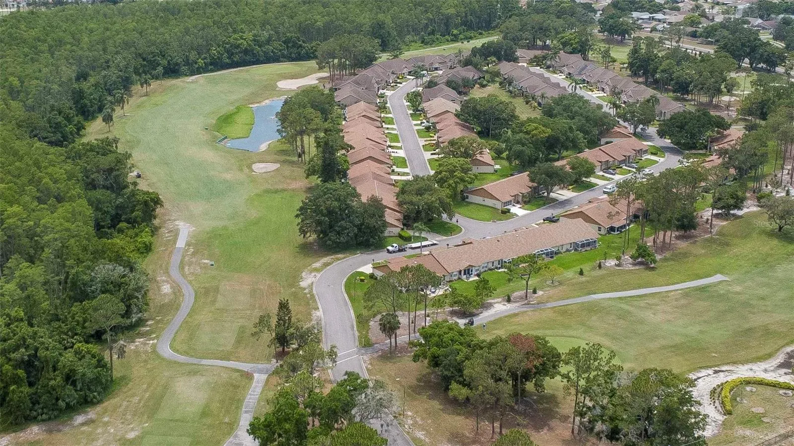 Golf Course Drone Overview