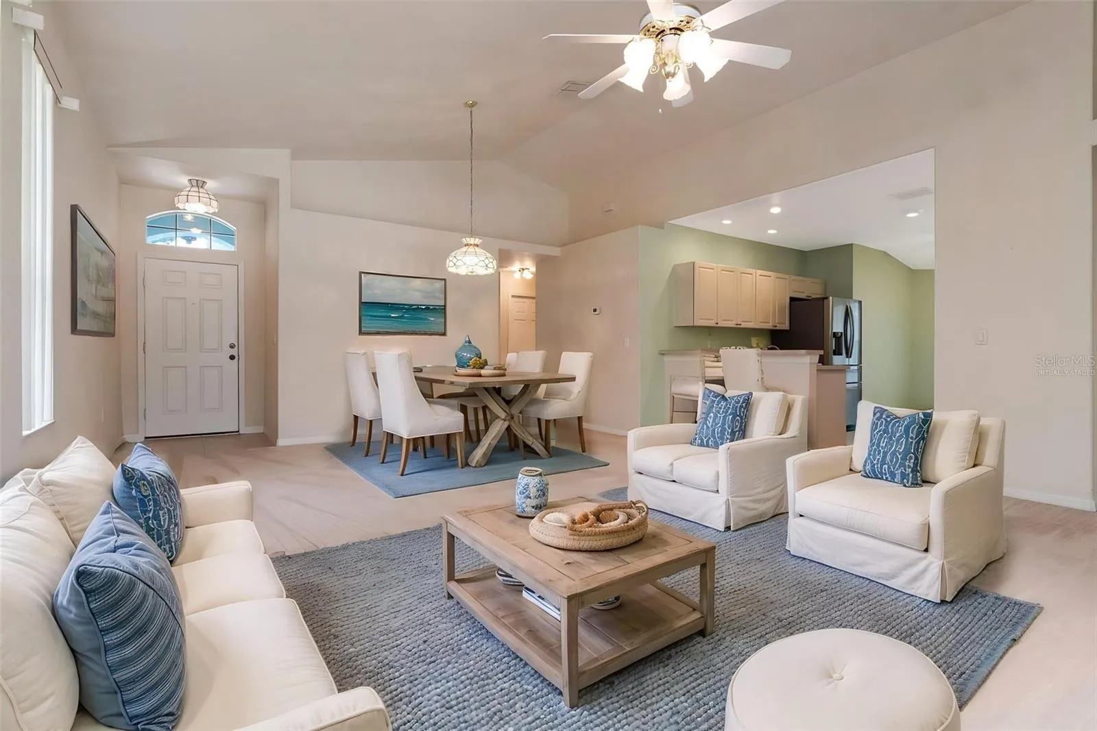 Great Room Virtually Staged