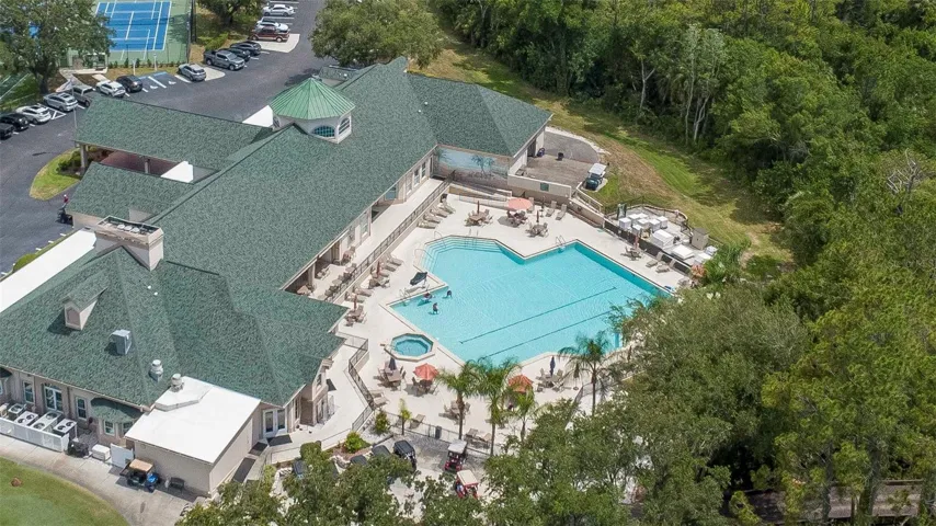 Community Pool Drone Overview