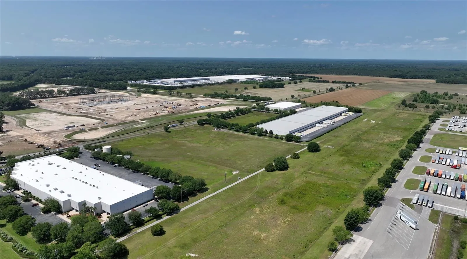 Industrial Park, Sysco, Dollar General, G&amp;C Foods, and Walmart Distribution Centers