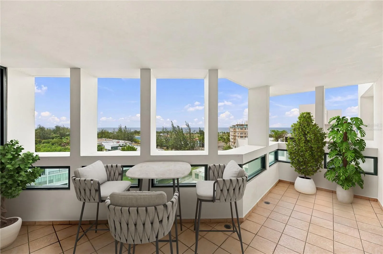 Balcony - This image has been virtually staged and does not reflect the current state of the property. Balcony - This image has been virtually staged and does not reflect the current state of the property.