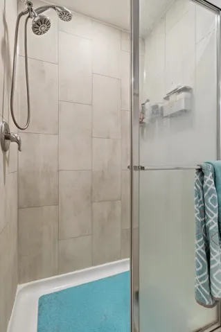 Master shower