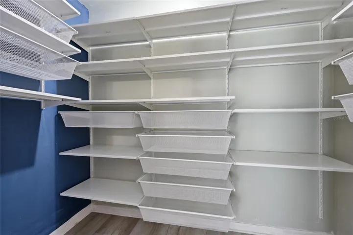 Primary bedroom closet