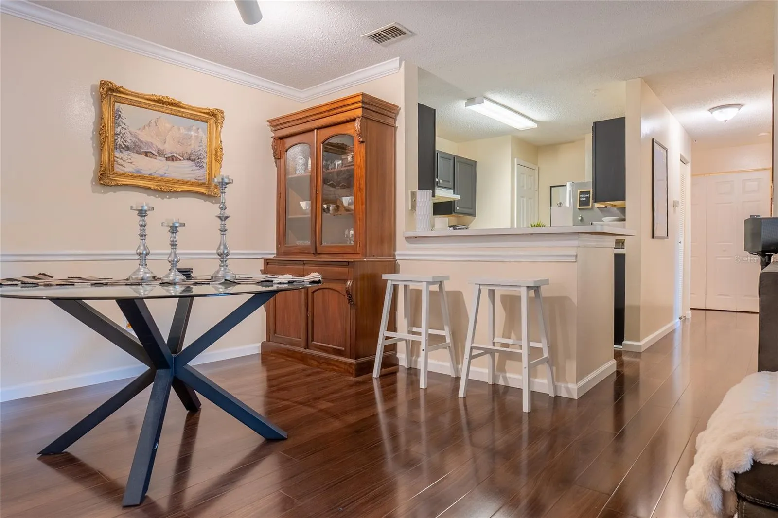 Dining Room Looking into Kitchen