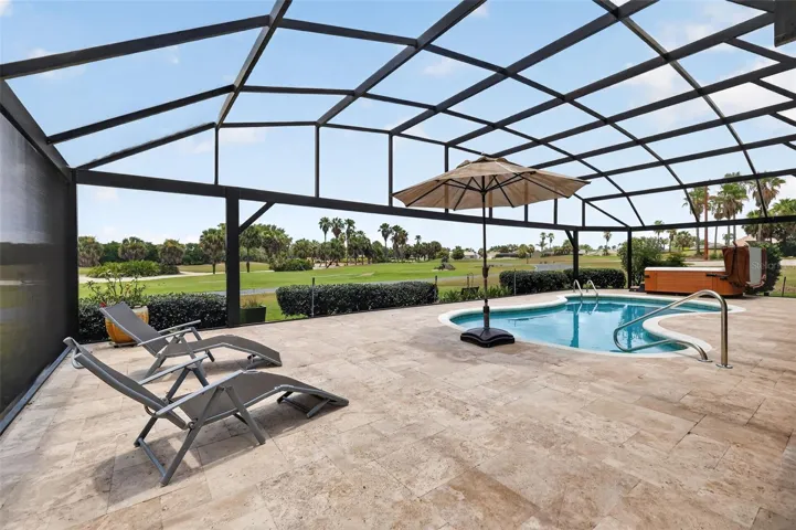 Swimming Pool and Hot Tub with Golf Front Views!