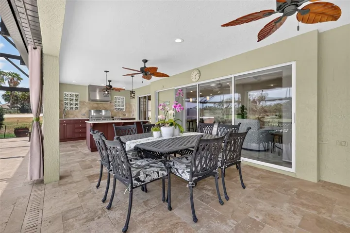 Lanai and Outdoor Kitchen