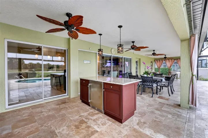 Lanai and Outdoor Kitchen