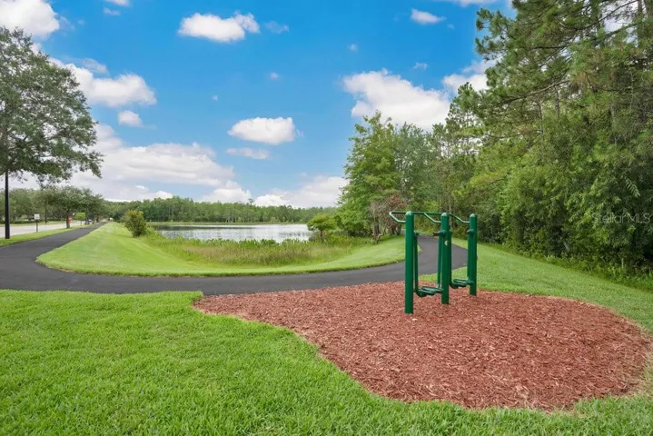 Walking excercise path