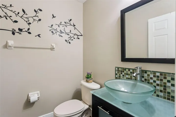 Downstairs half bathroom