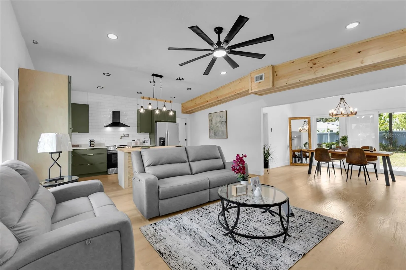 Open-concept living designed for making memories.