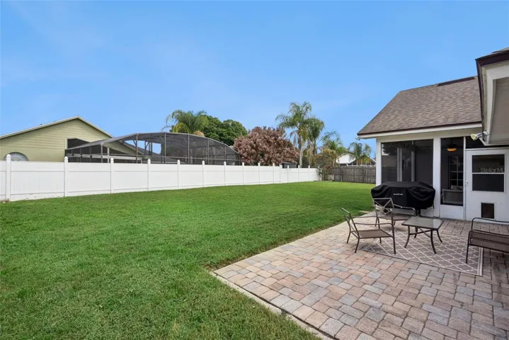 Fenced Backyard