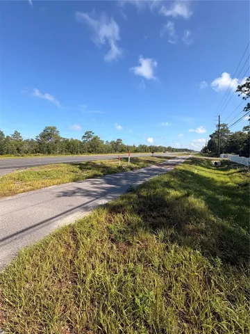 sidewalk along Hwy 19