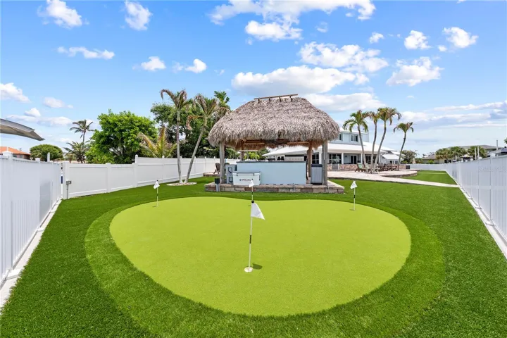 Fish, Eat, Golf, Sleep, Repeat - 3 hole putting green