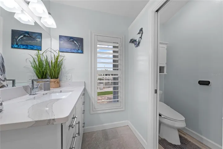 Primary Bathroom with water closet