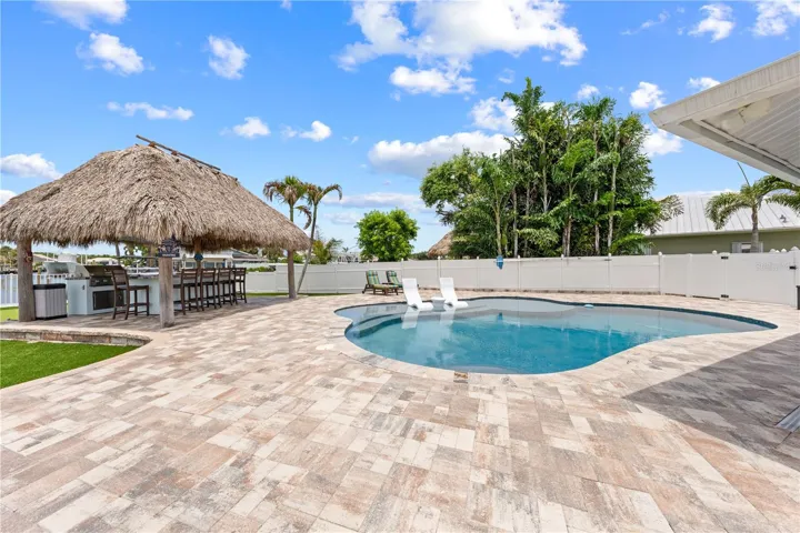 Plenty of pool deck for entertaining