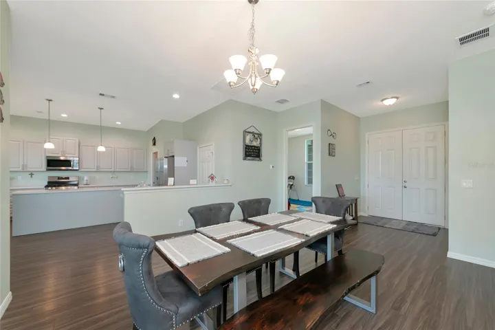 Dining room or could be a second living area