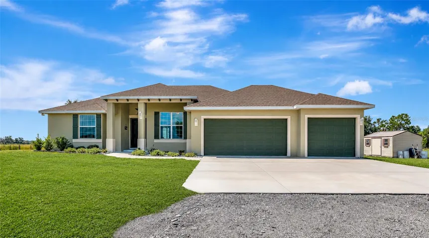 Front view of your new home