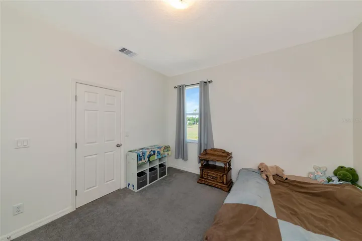 Bedroom 3 with walk in closet