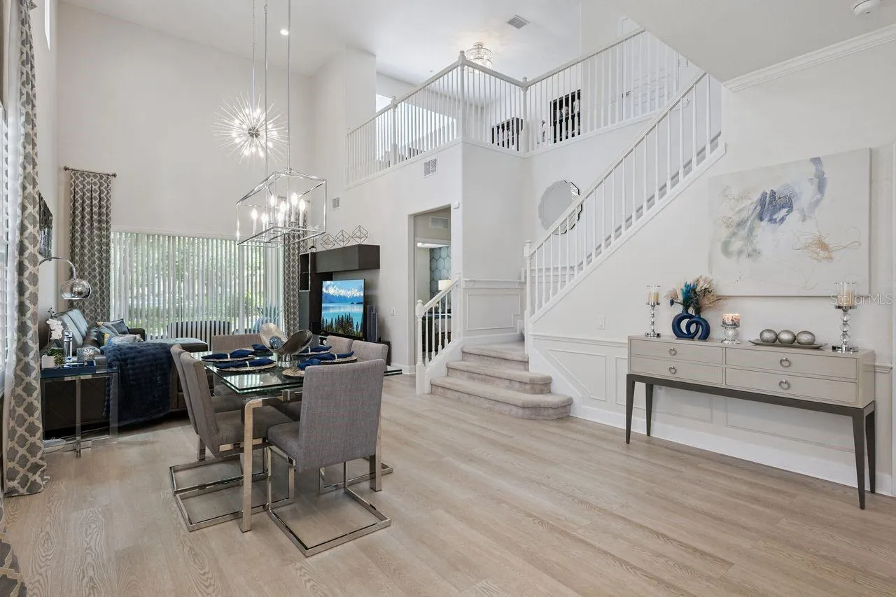 OPEN FLOORPLAN WITH LUXURY VINYL FLOORS.