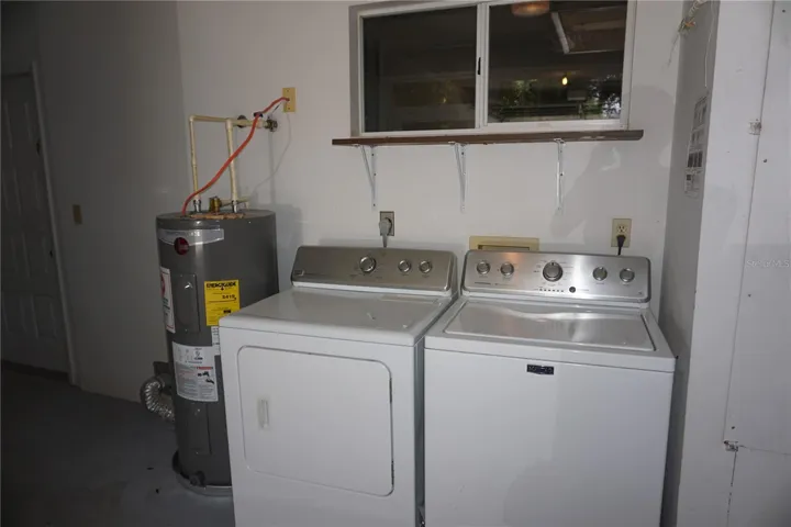 Laundry area