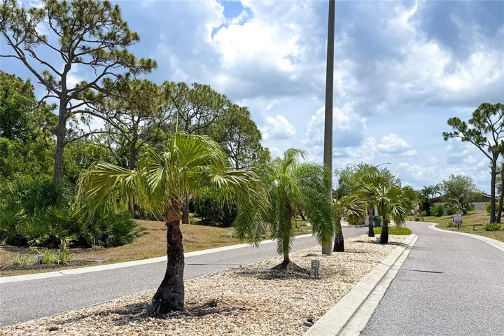 Beautiful community entrance