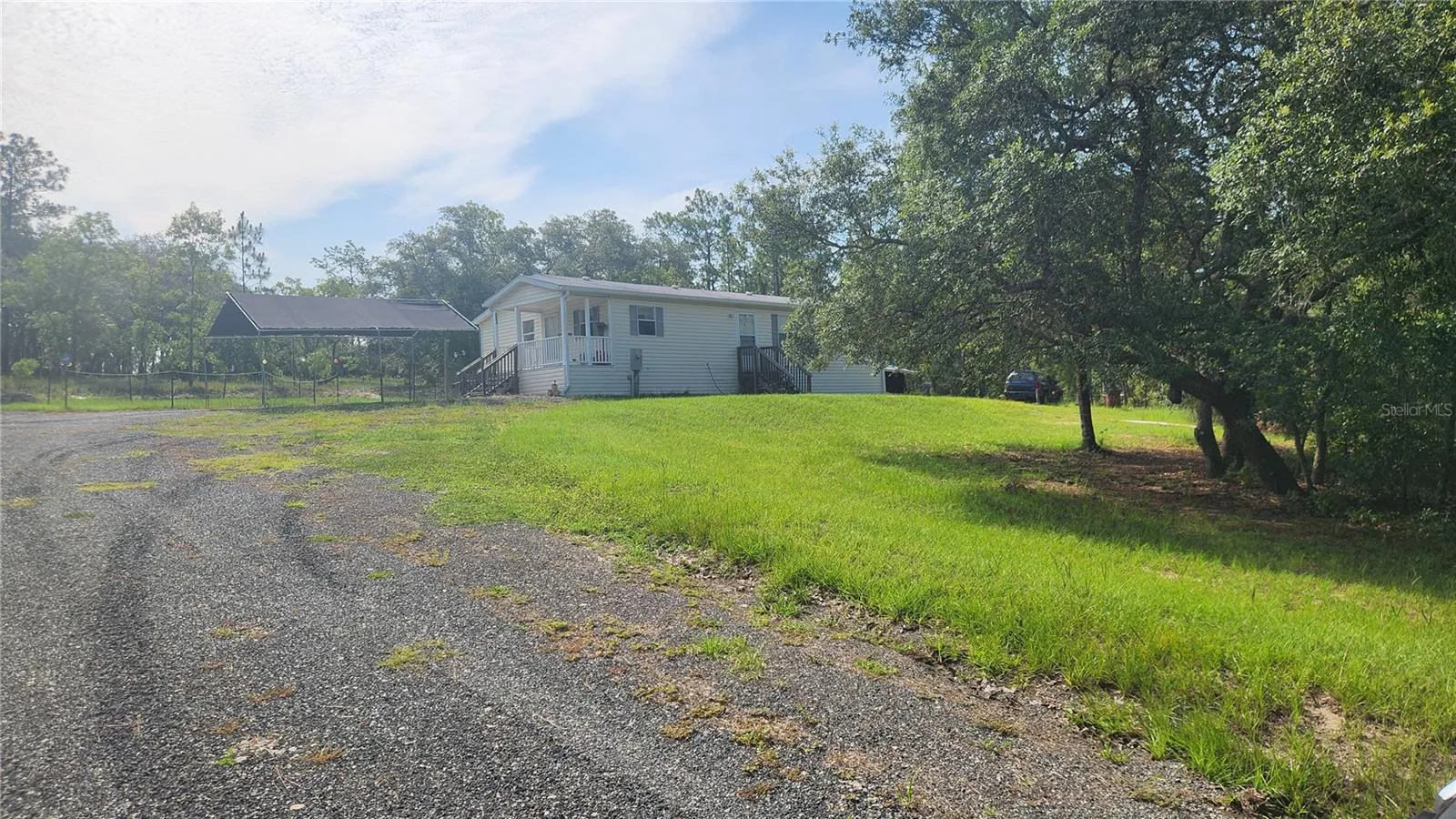 Front from the road