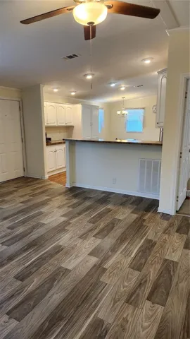 Living Room and Breakfast Bar