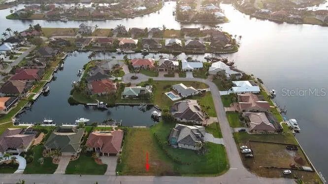 Lot view from drone
