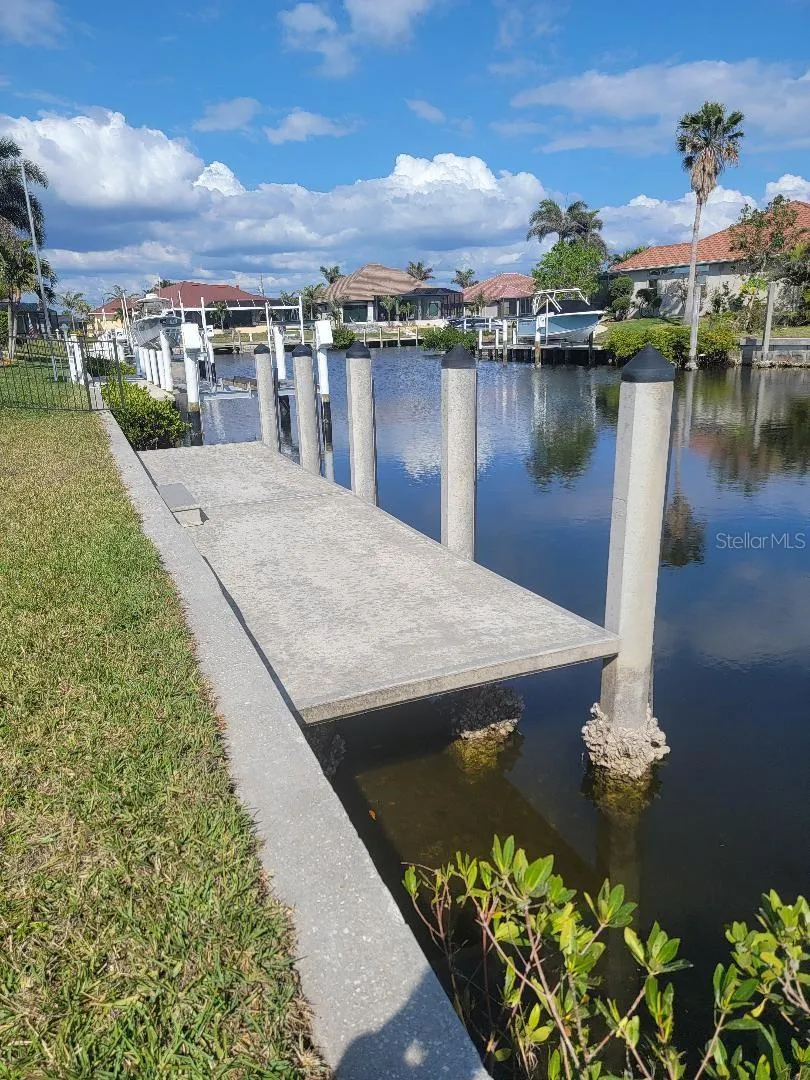 dock with water view