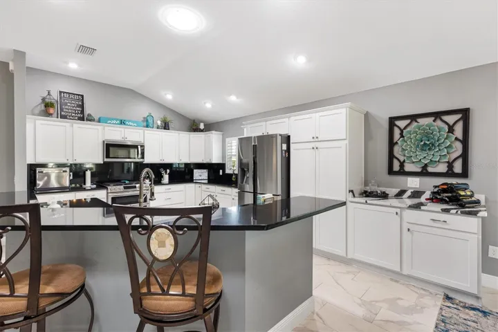 Kitchen with Custom Buffett