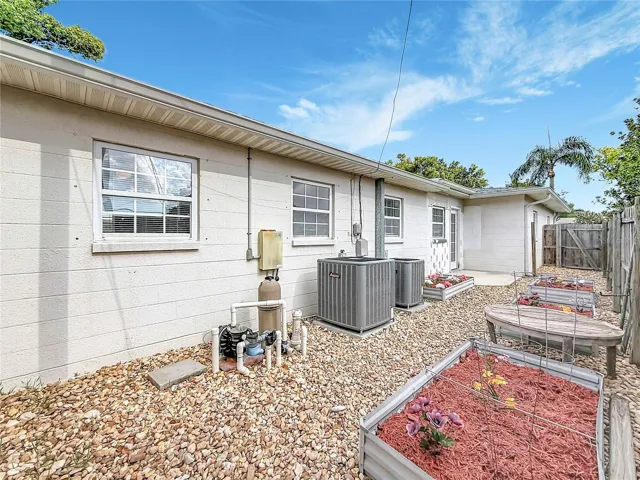 Raised Garden beds / left side of home