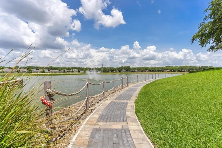 Path along lake