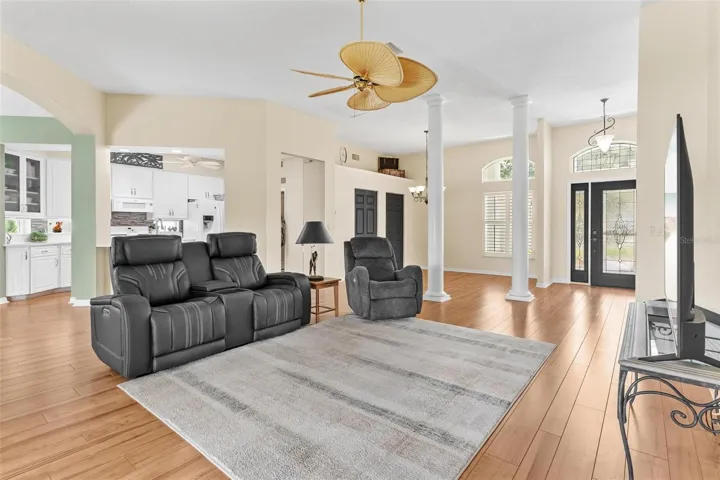 Great Room Area.....Living, Dining, Kitchen